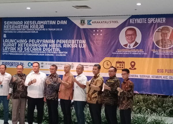 PT Bintang Utama Abisatya Tampilkan Peralatan Pemadam di Seminar K3 Krakatau Steel