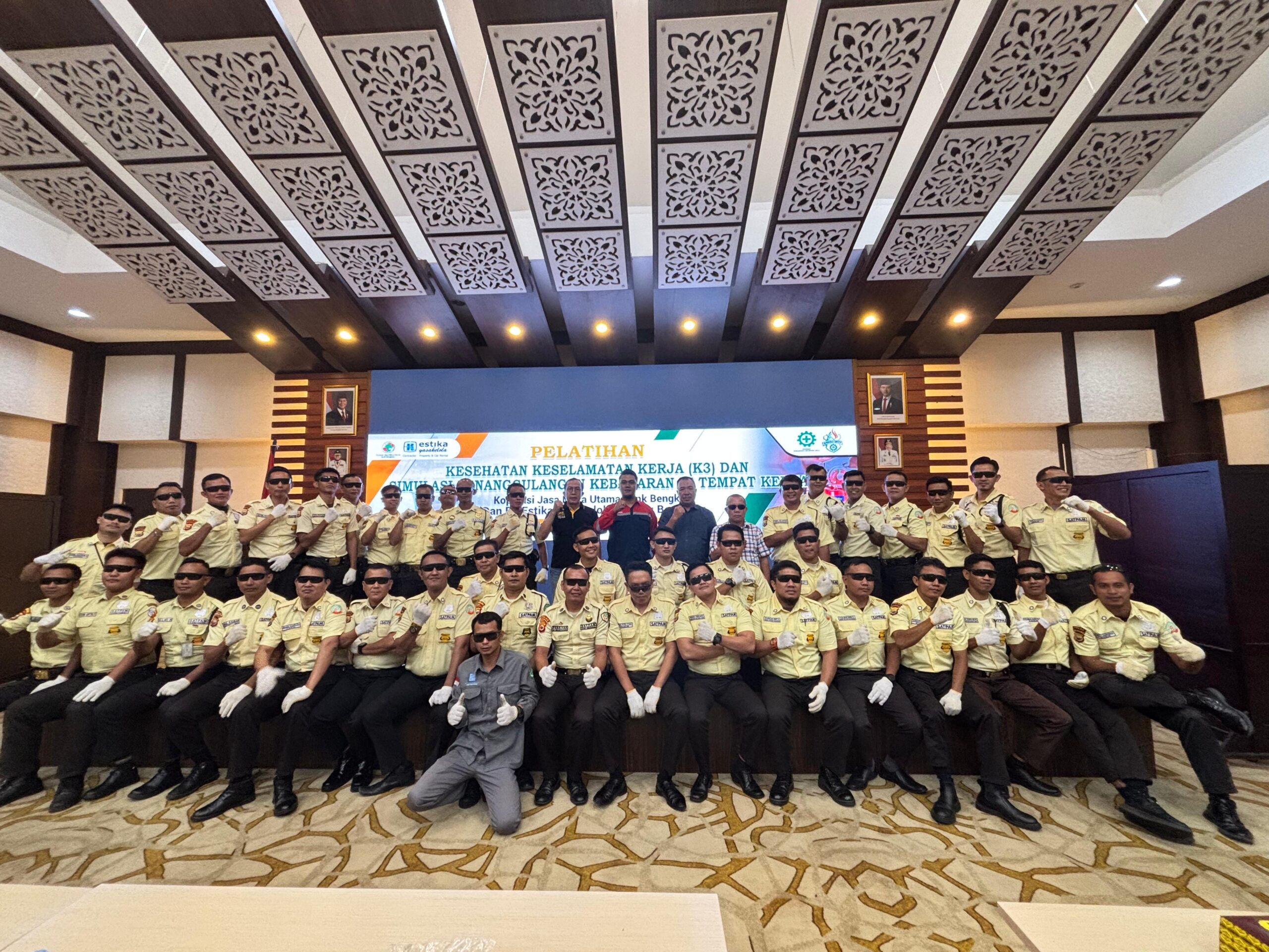 Perkuat Sistem Proteksi Aset, Bank Bengkulu Gandeng Bengkulu Safety Latih 160 Personel Keamanan dan Teknisi