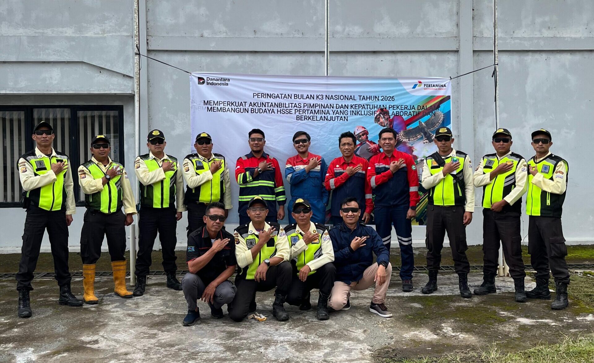 PGE Bukit Daun dan Bengkulu Safety Perkuat Sinergi K3 Lewat Simulasi Pemadaman Kebakaran