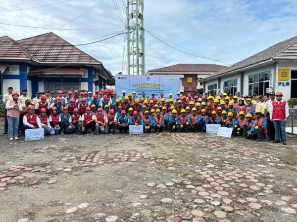 Peringati Hari K3 Nasional, PLN UP3 Bengkulu Gandeng Bengkulu Safety dan Damkar Kota Bengkulu Gelar Simulasi Kebakaran